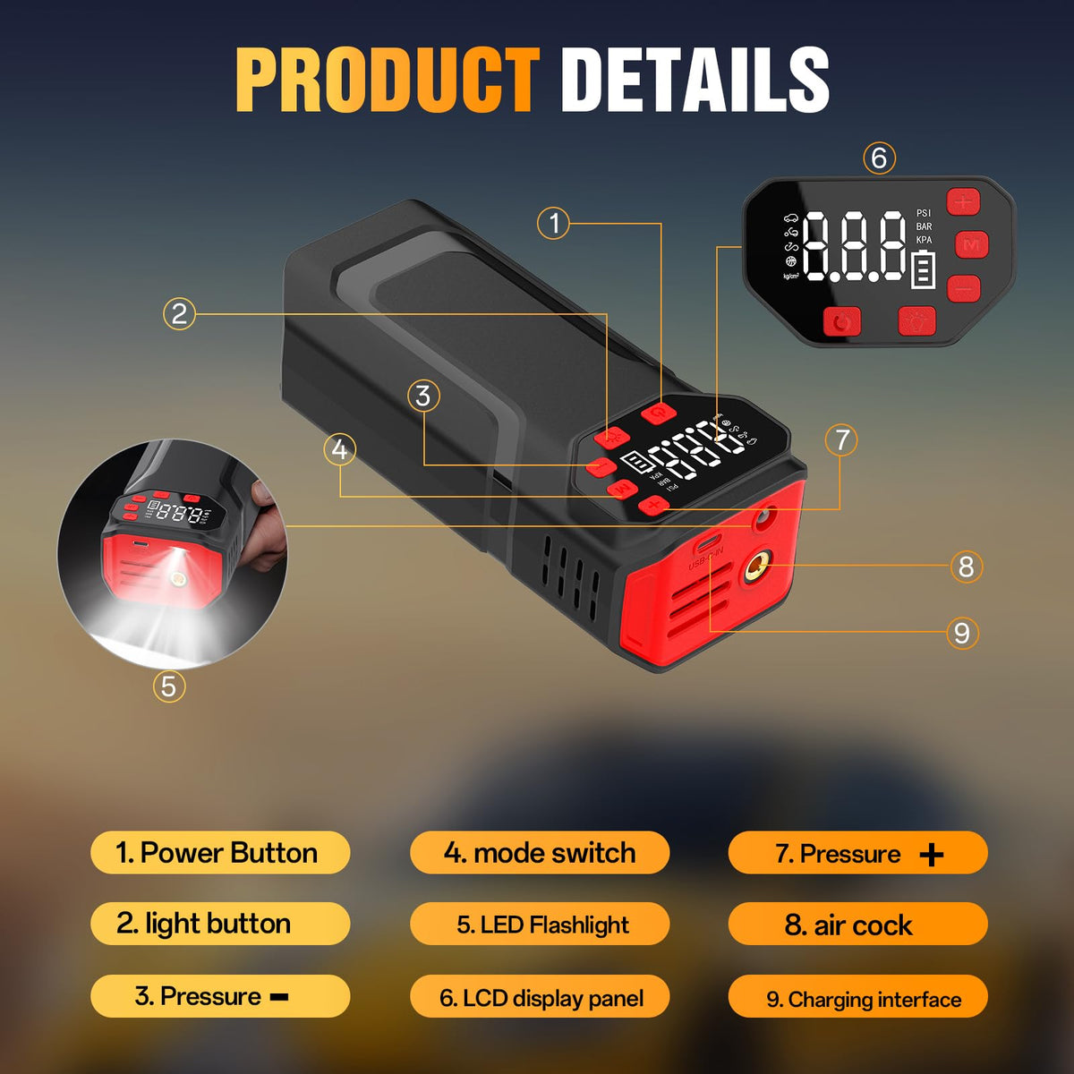 Portable Air Compressor 150PSI I7551