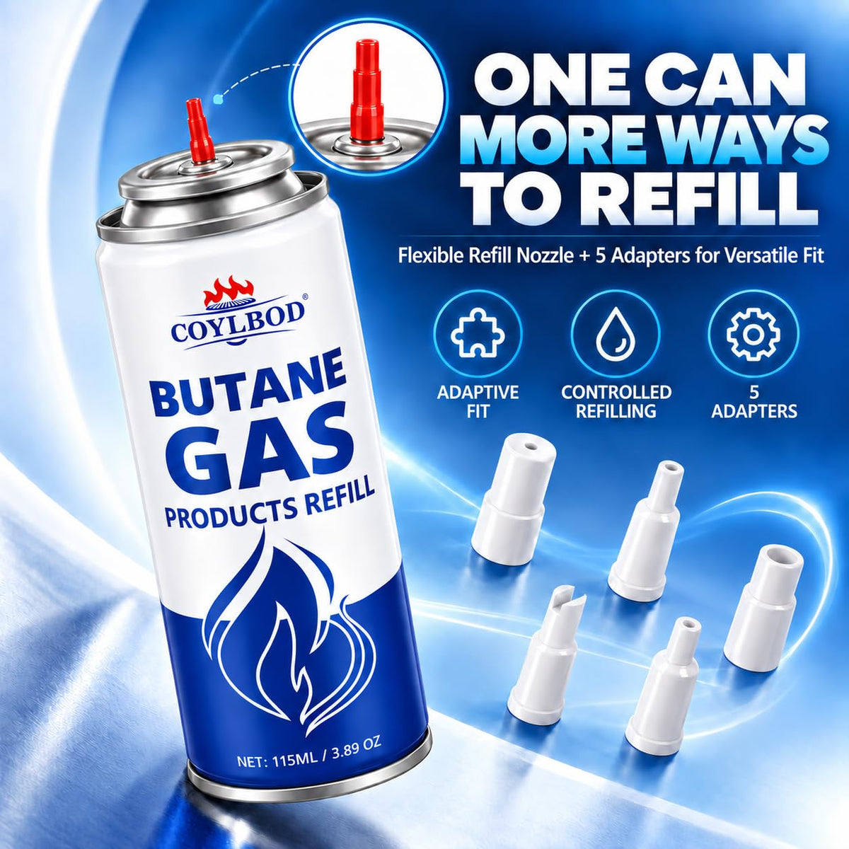 115ml Butane Refill R522