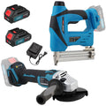 2-in-1 Cordless Nail Gun with Angle Grinder G26482