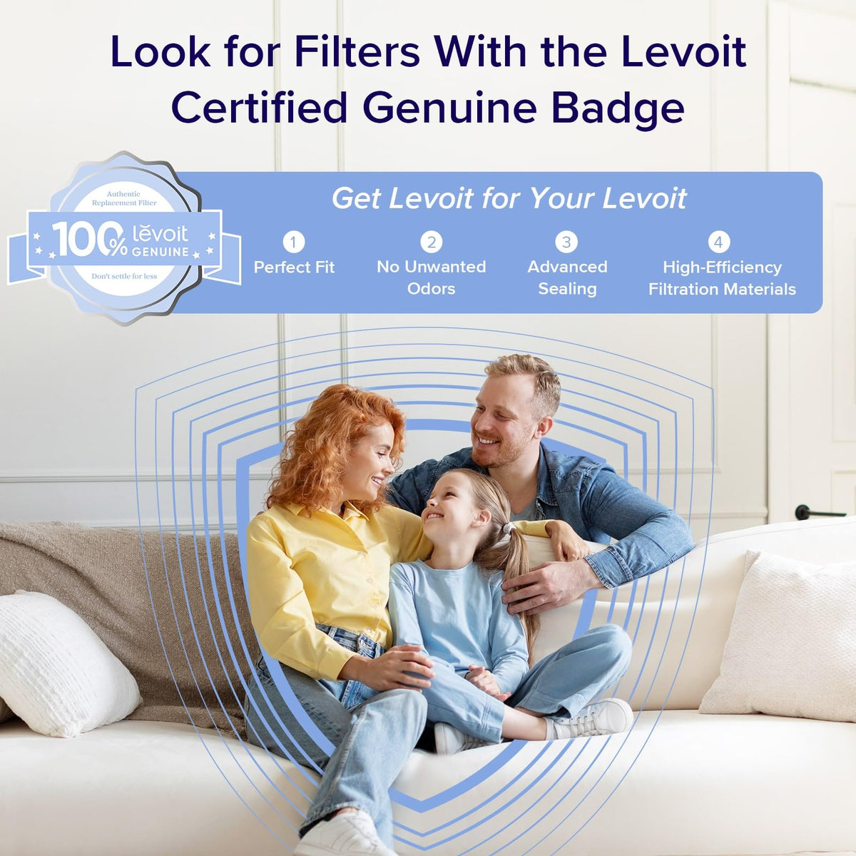 Air Purifier with Washable Pre-Filter T86312