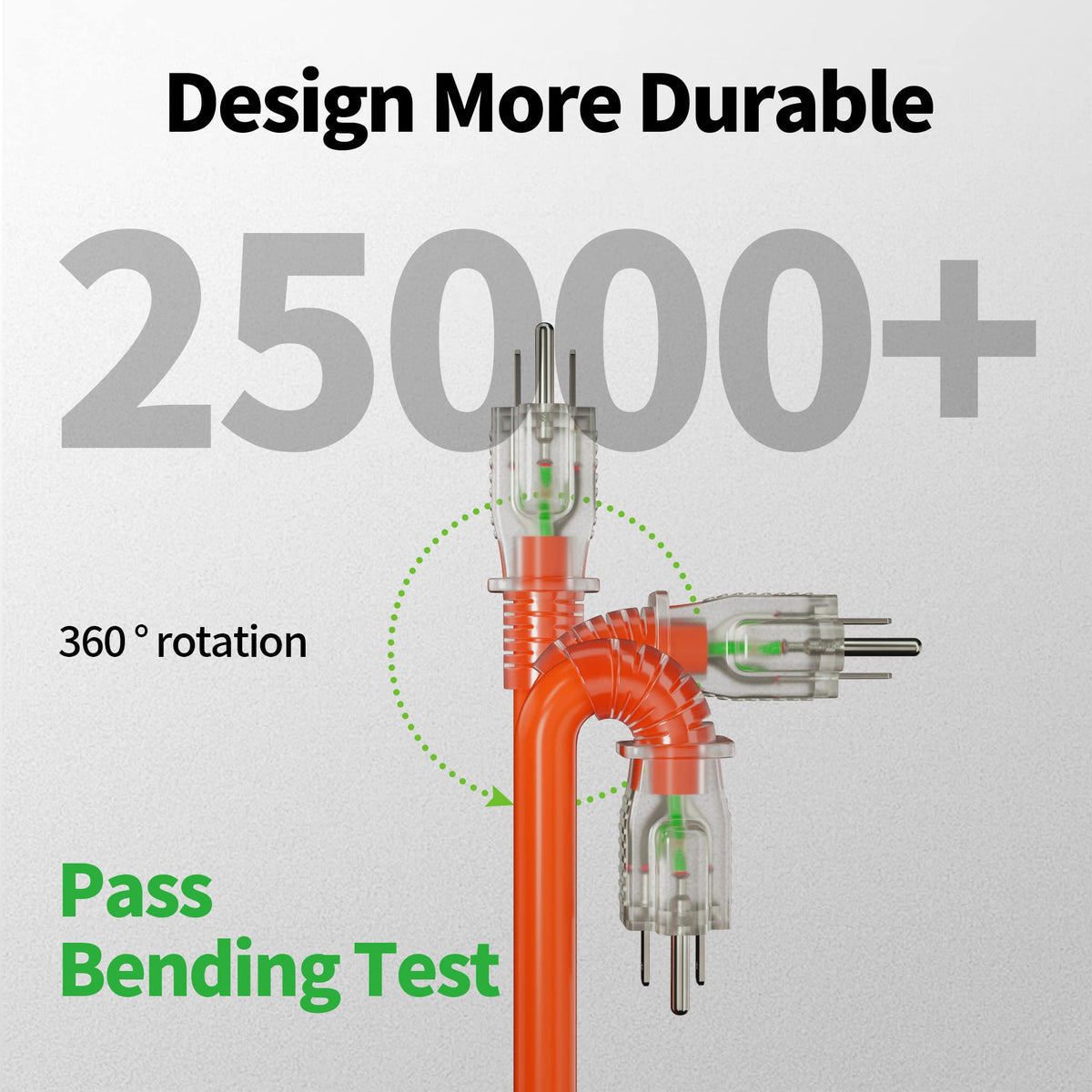 100 FT 12/3 Outdoor Extension Cord Waterproof V966745