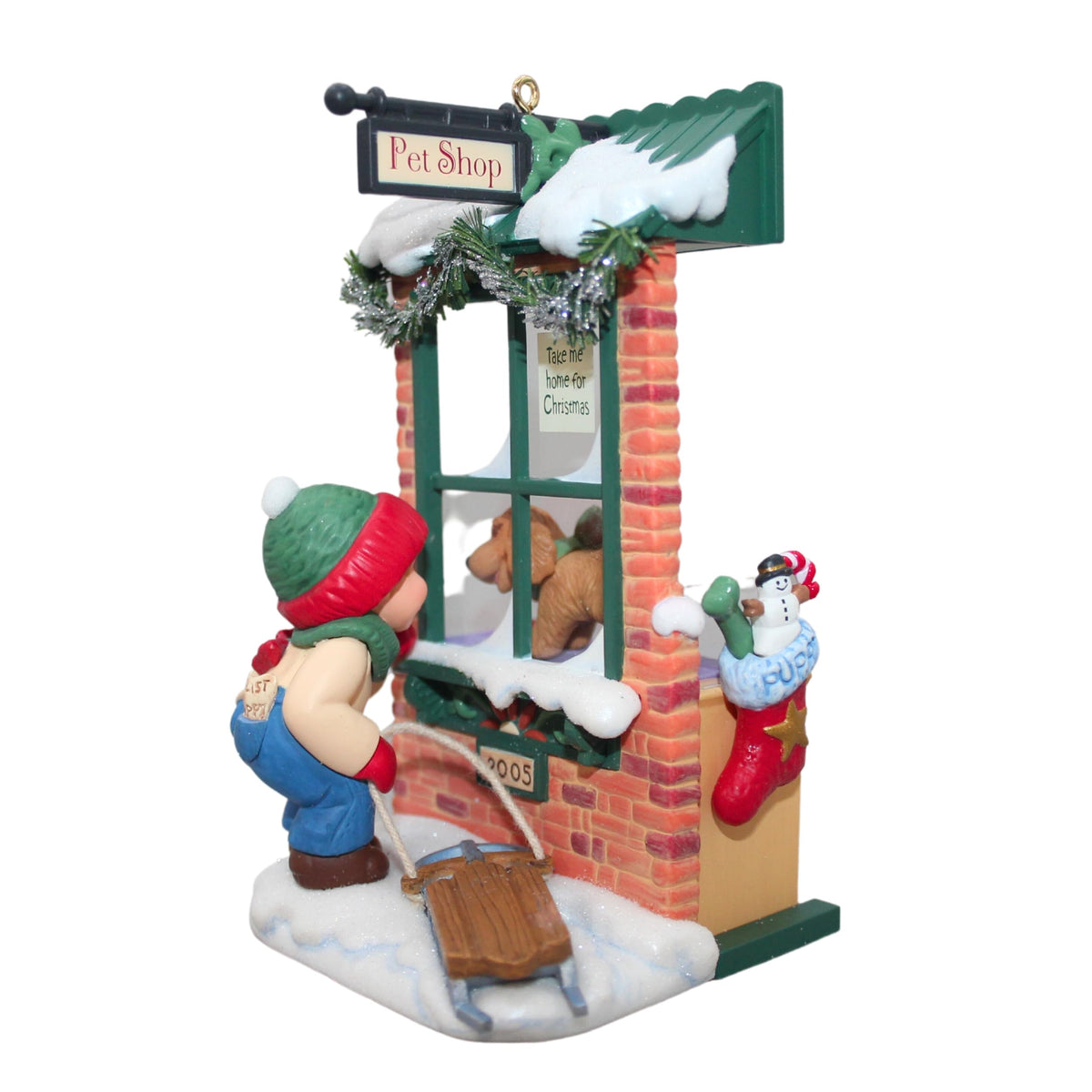 Christmas Window Ornament C40477