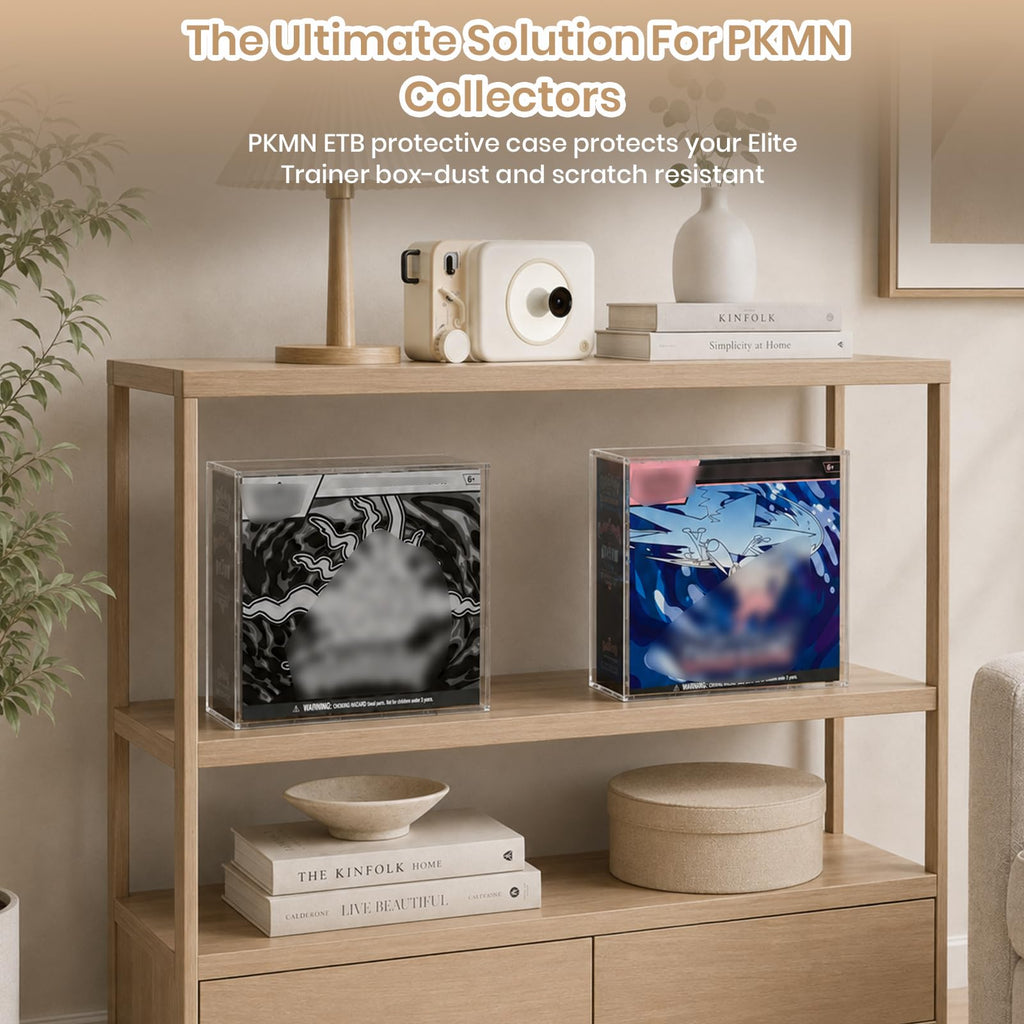 Acrylic 5mm Thick Clear Magnetic Display Case D769