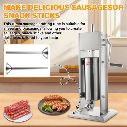 2 Pack 10mm Sausage Stuffer Tubes C75069