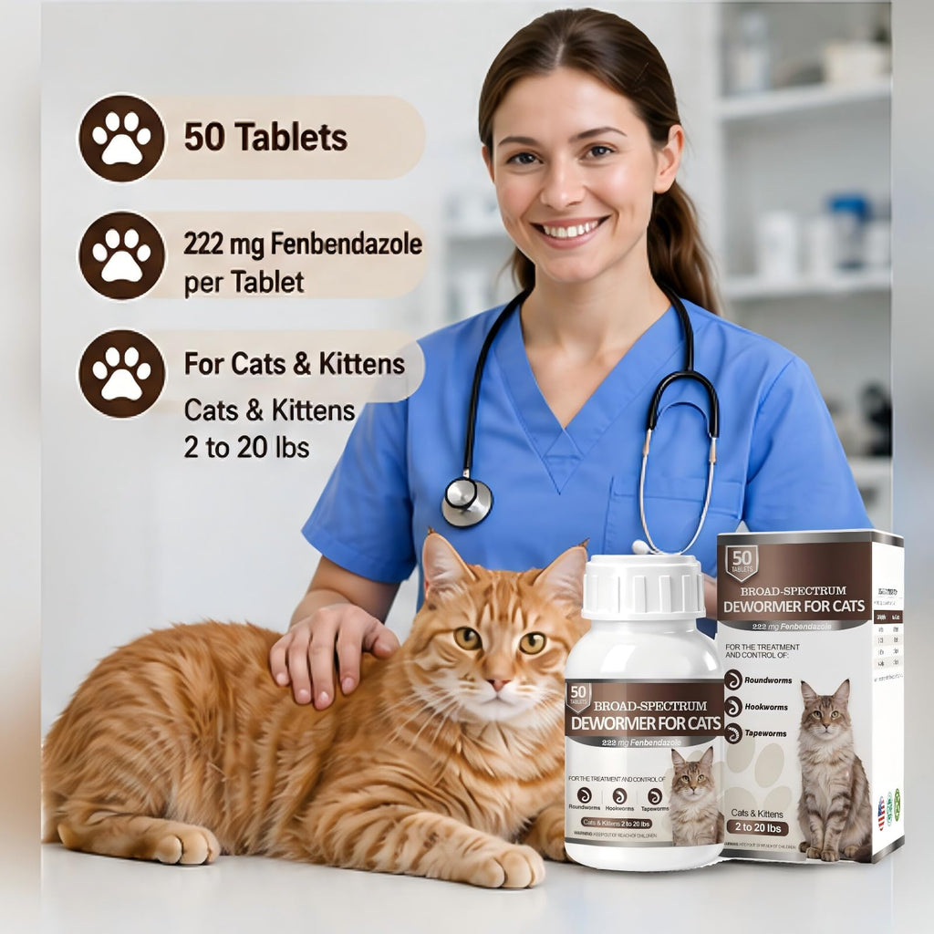 Cat Dewormer 50 Tabs S7202