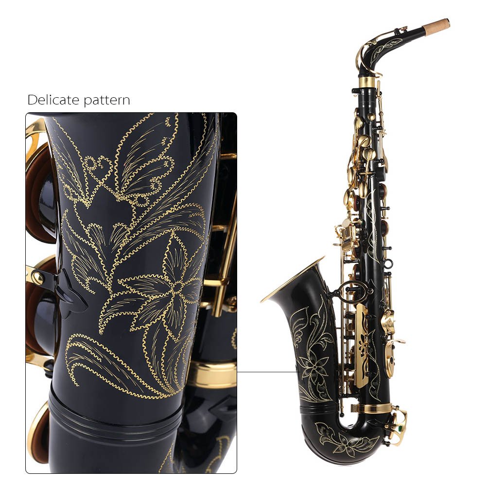 Eb Alto Saxophone Brass Gold Lacquer with Case J61508