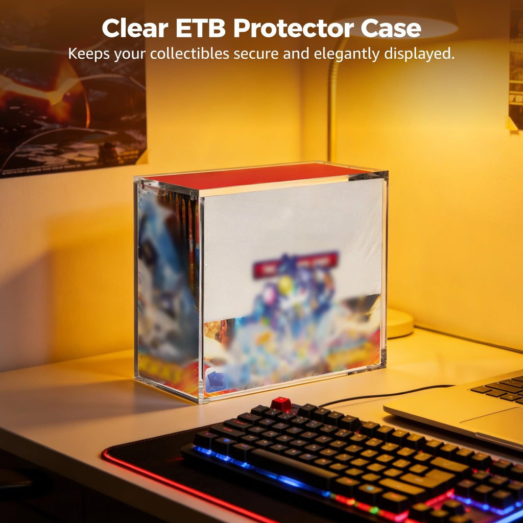 2 Pcs Acrylic Display Cases with Lid Y51998