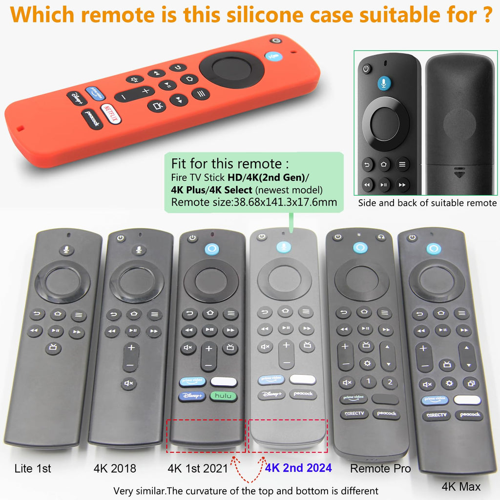 Silicone Remote Cover Case with Wrist Strap M874