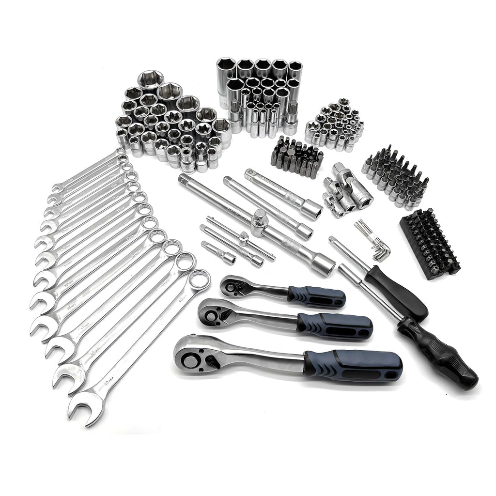 216 Pc Ratchet Socket Wrench Set N131