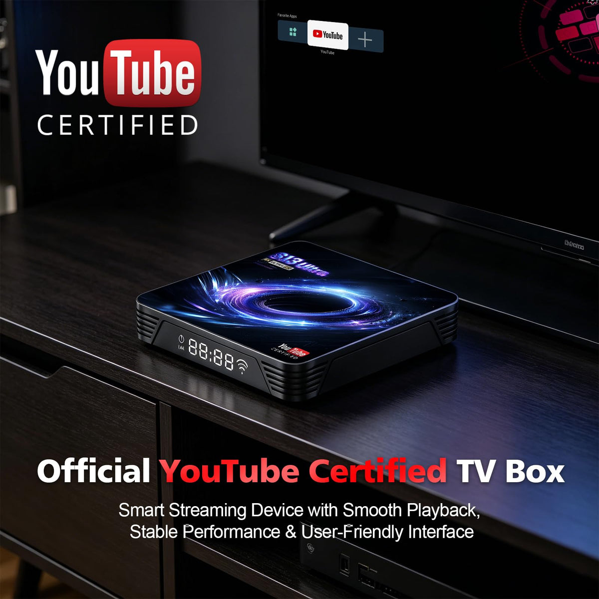 Android TV Box 4K Streaming Device Y238999