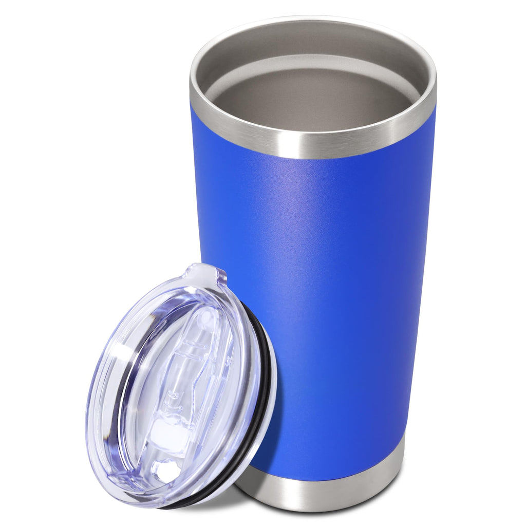 20oz Insulated Tumbler with Lid Dark Blue O2736
