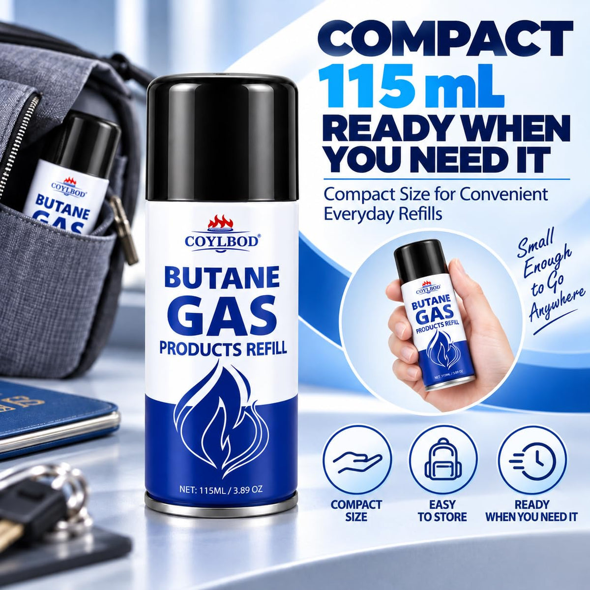 115ml Butane Refill R522