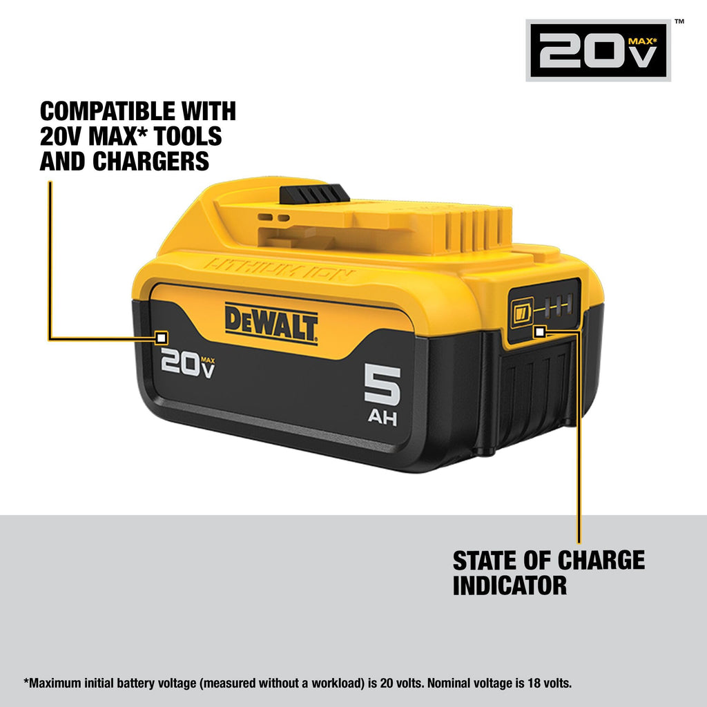 20V MAX Lithium Ion 5.0Ah Battery S27622