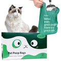 125 Count Large Unscented Cat Poop Bags with Handles D2763