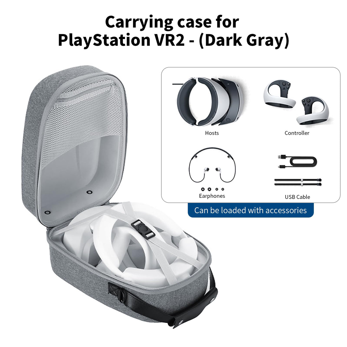 Carrying Case for PSVR2 Headset, Controllers & Accessories V4879
