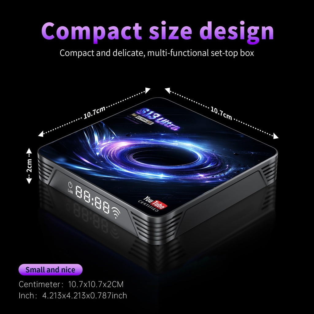 Android TV Box 4K Streaming Device Y238999