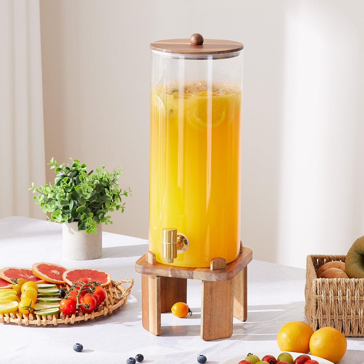 2 Gallon Drink Dispenser with Stand S539412