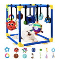 12 Toys Puppy Play Gym with Squeaky Toys M465387