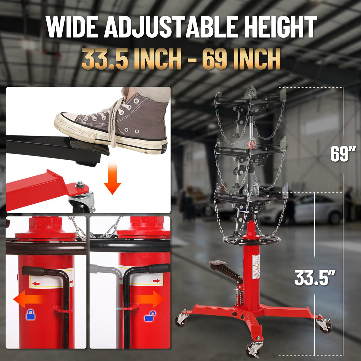 Transmission Jack 1322 lbs R842102
