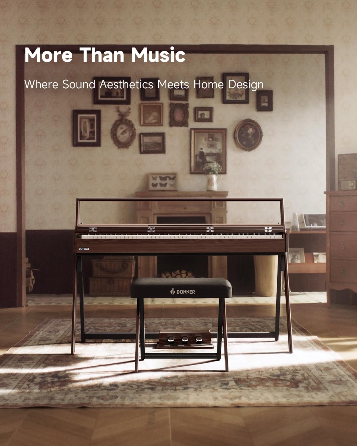 88 Key Weighted Digital Piano with Bluetooth Y320871
