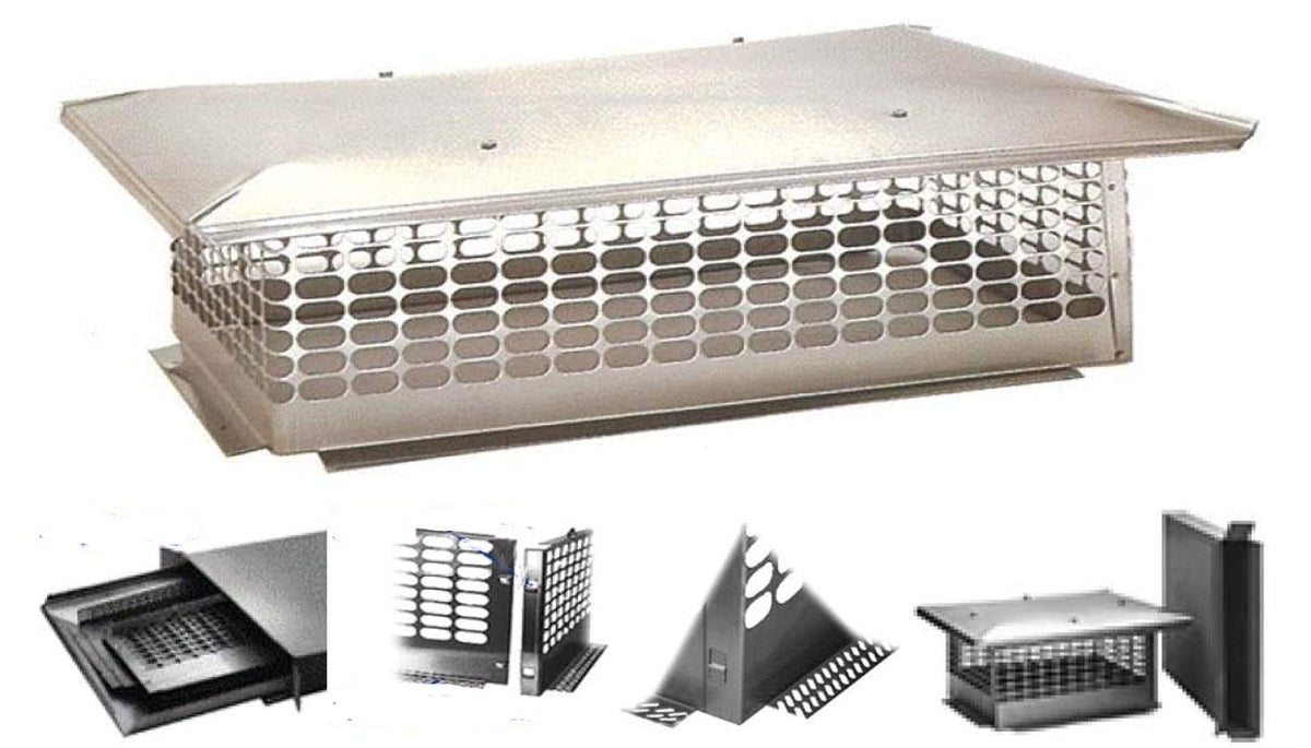 Multi Flue 304 Stainless Steel Chimney Cap A13520