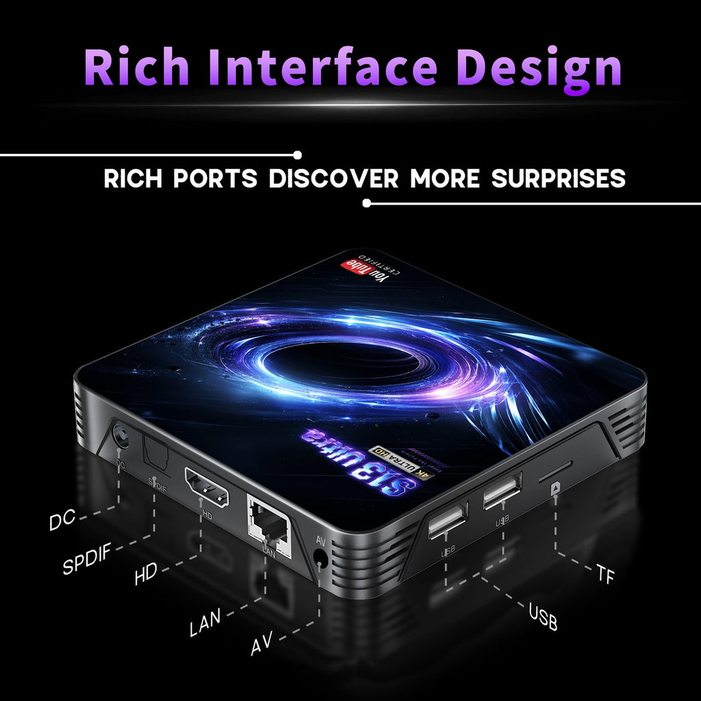 Android TV Box 4K Streaming Device Y238999