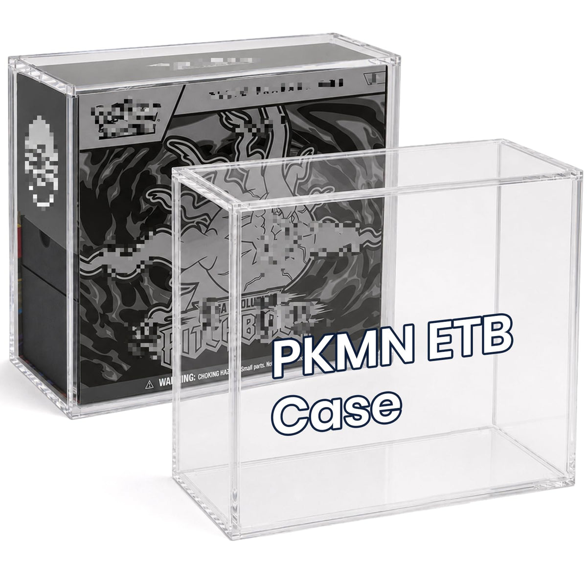 Acrylic 5mm Thick Clear Magnetic Display Case D769