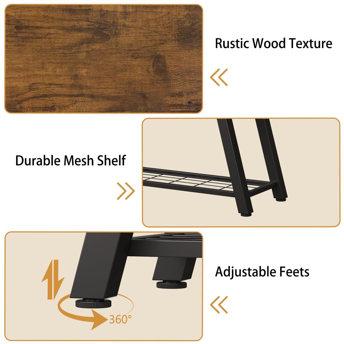 Storage Bench and Shoe Rack U320847