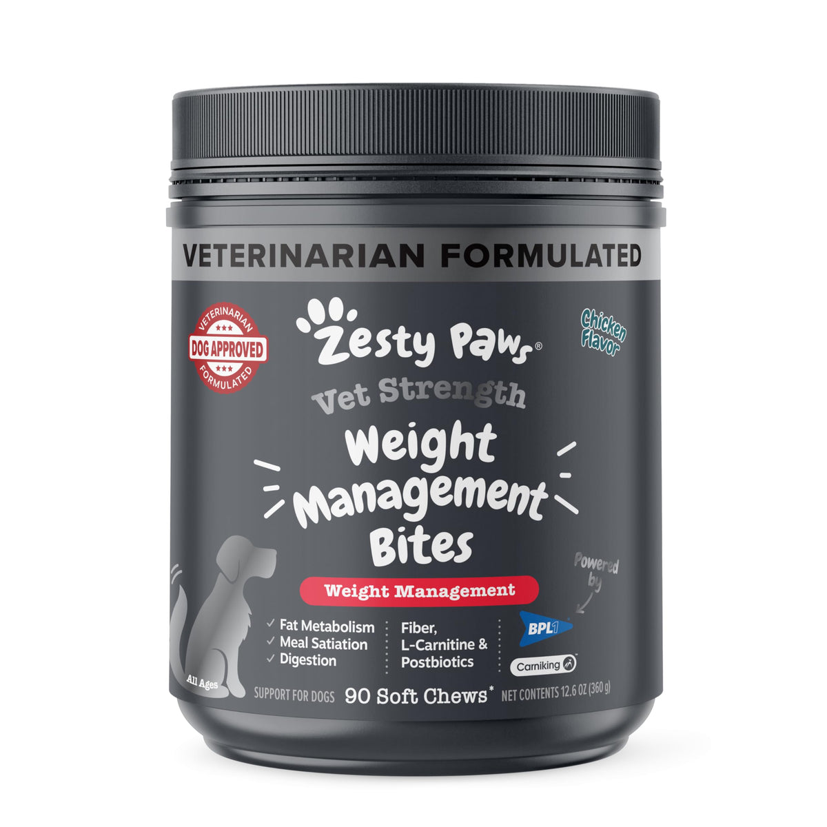 90 Count Dog Weight Management Supplement I23102