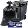 95-96 Gallon Heavy Duty Black Trash Bags J730261