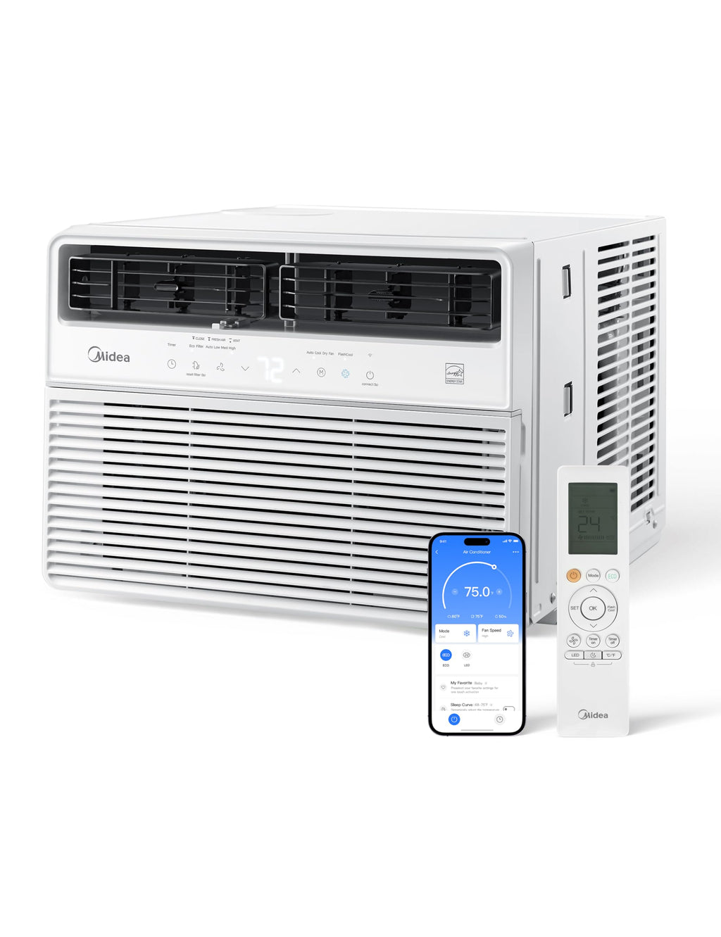 12,000 BTU Smart Inverter Window Air Conditioner Q424104