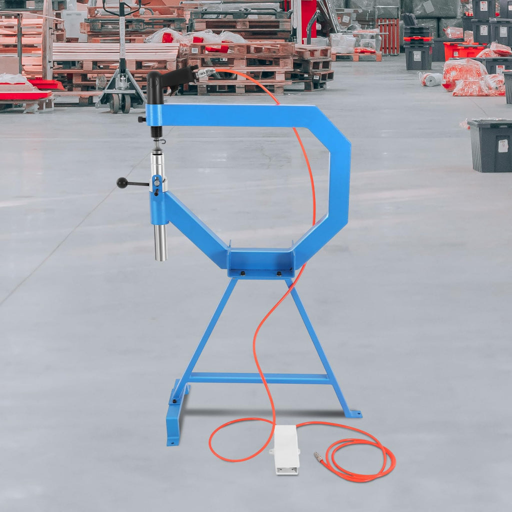 Pneumatic Planishing Hammer with Pedal and Stand T383788