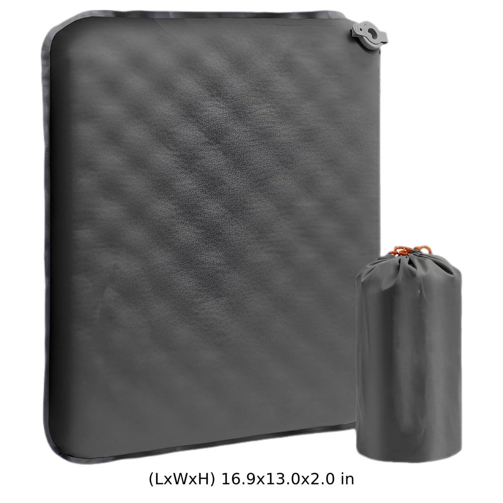 2 Pcs Inflatable Seat Cushion, 16.9 x 13 in Nylon TPU A489