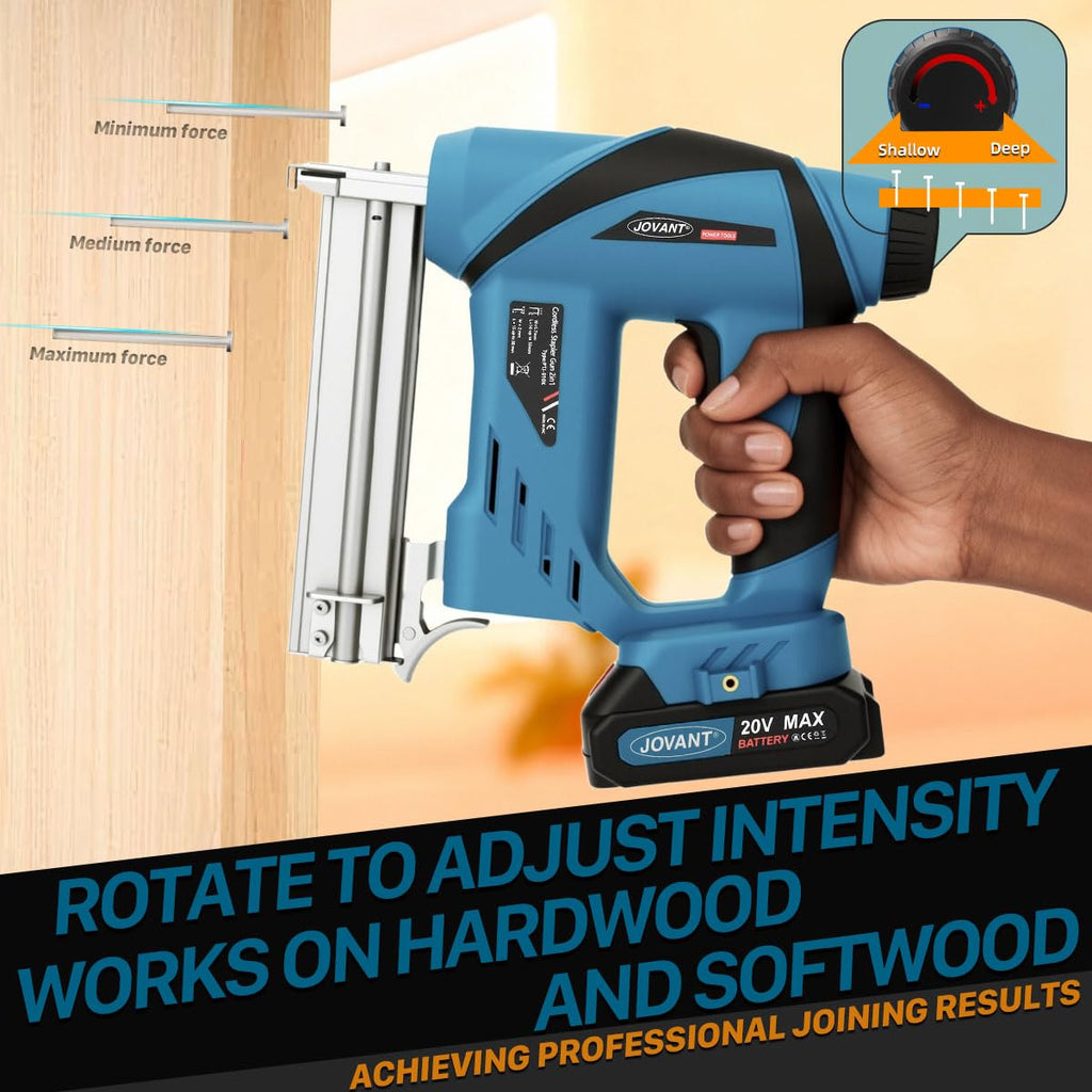 2-in-1 Cordless Nail Gun with Angle Grinder G26482
