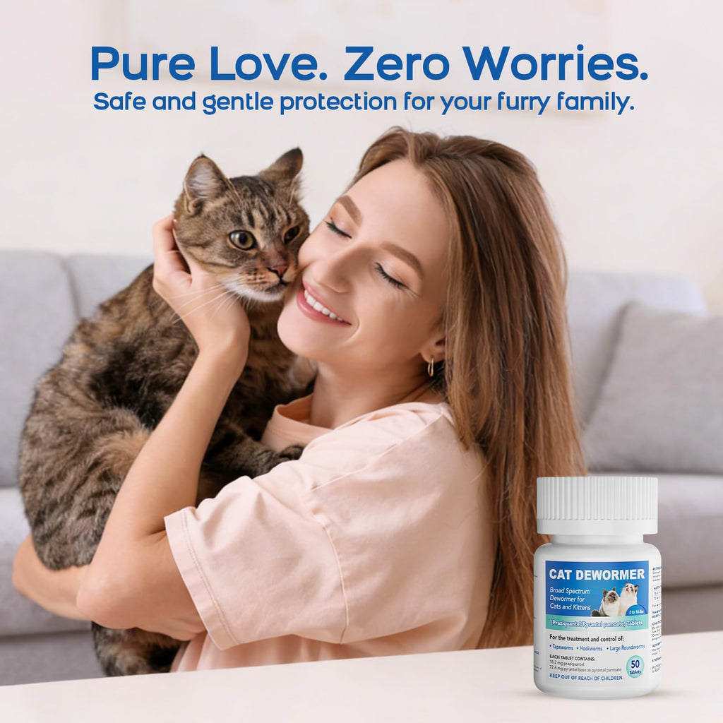 Cat Dewormer All Worms Broad Spectrum K9752