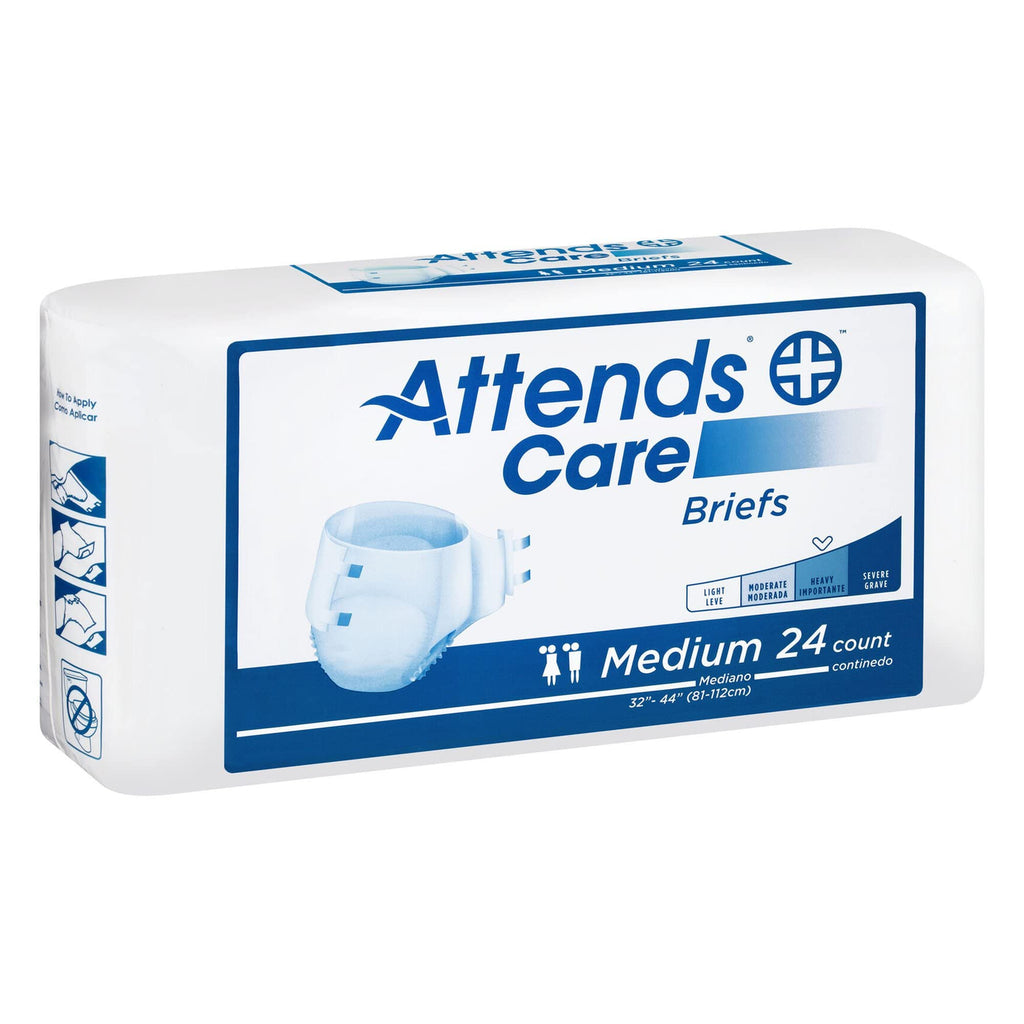Adult Incontinence Briefs Medium Heavy Absorbency 96ct Case H45066