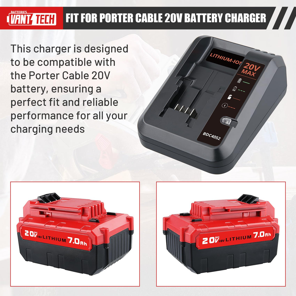 20V 7.0Ah Replacement Battery 2 Pack M783126