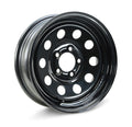 15 x 5 Trailer Wheel 5 Lug on 5" Bolt Pattern Black Q163349