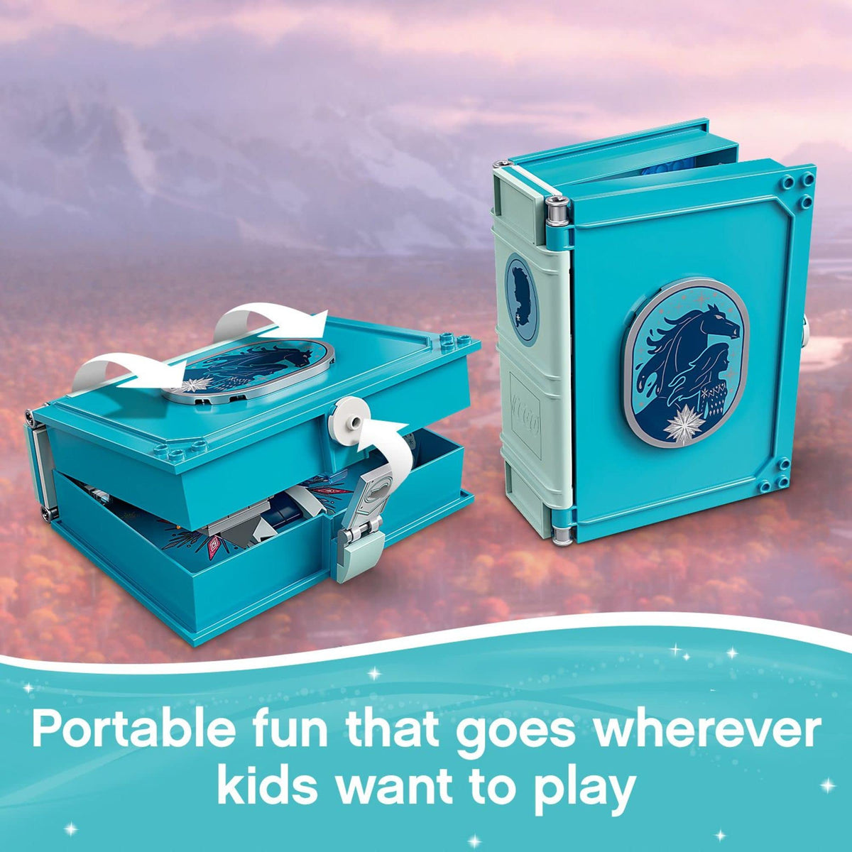 Frozen Building Toy Set with Micro Dolls and Olaf Figure O524632