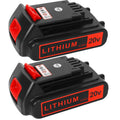20V Lithium 4.0 ah 2 Pack Battery U69834
