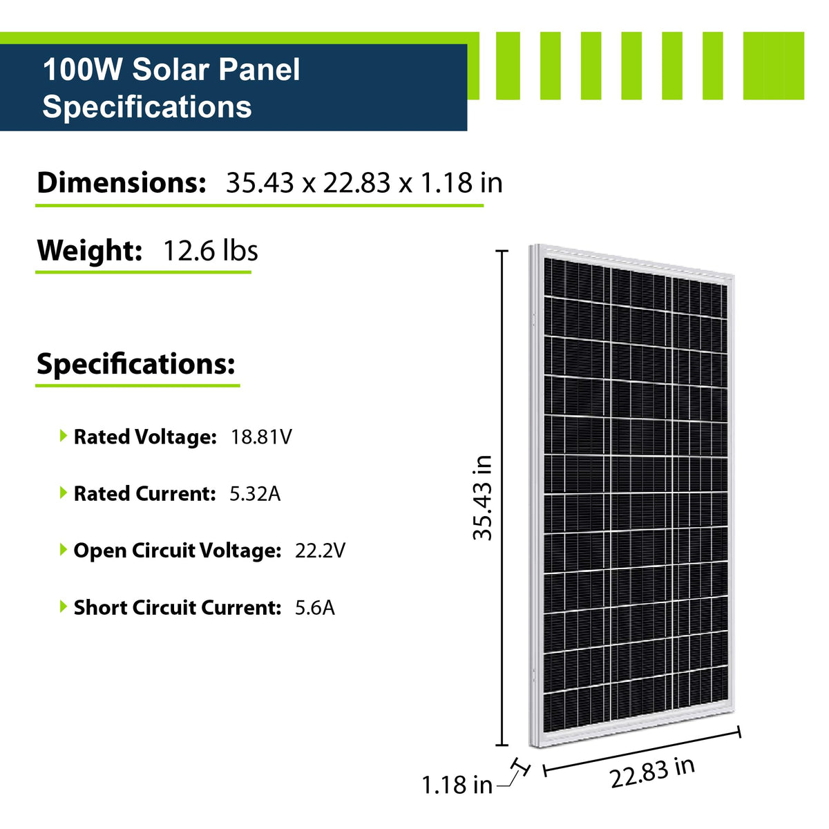 200W 12V Solar Panel Kit with 50Ah LiFePO4 Battery and 30A MPPT Charge Controller K22704