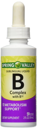 Vitamin B-Complex Sublingual Liquid 2 Ounce M666936
