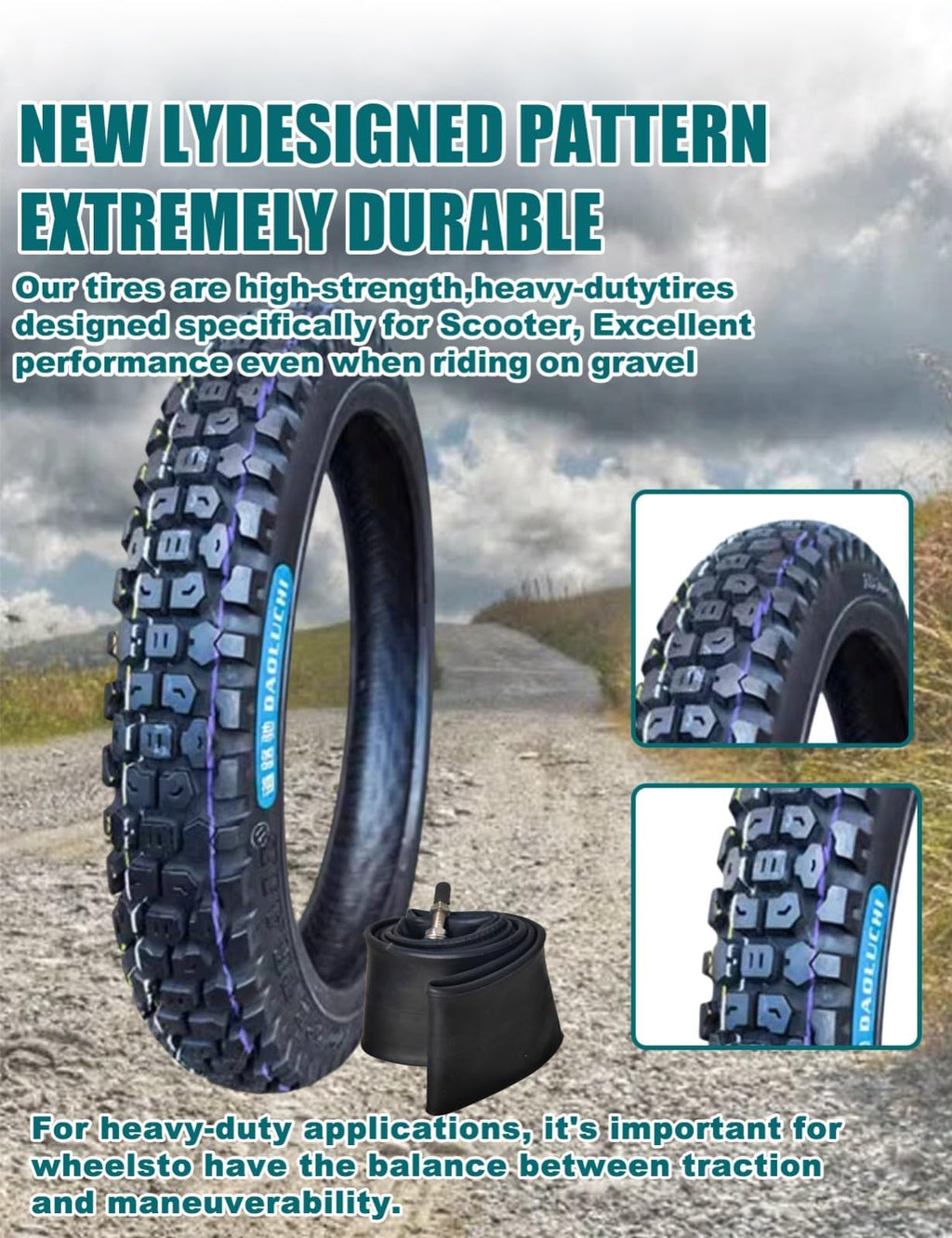 3.00-17 Scooter Tire V447