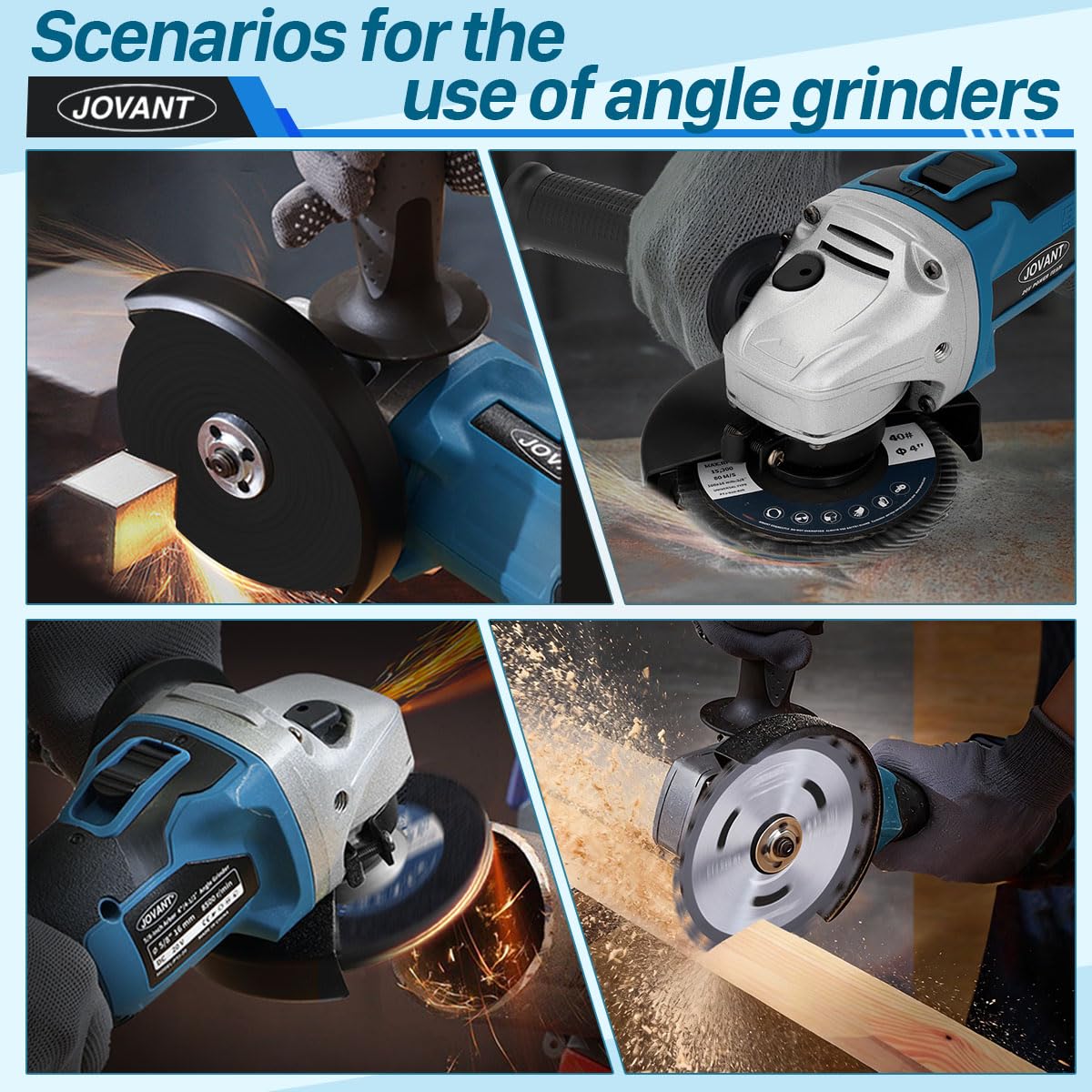2-in-1 Cordless Nail Gun with Angle Grinder G26482