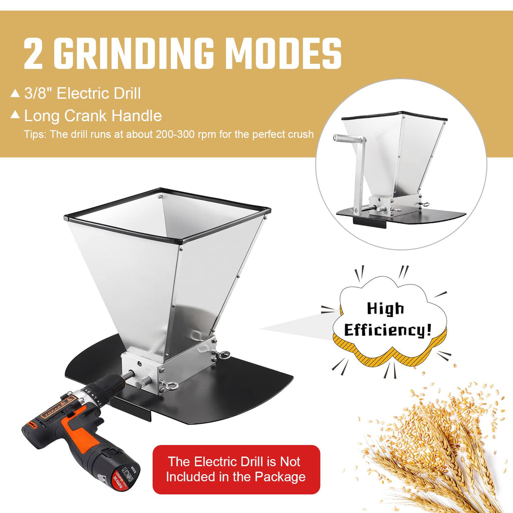 Manual Grain Mill with Stainless Steel Roller P172
