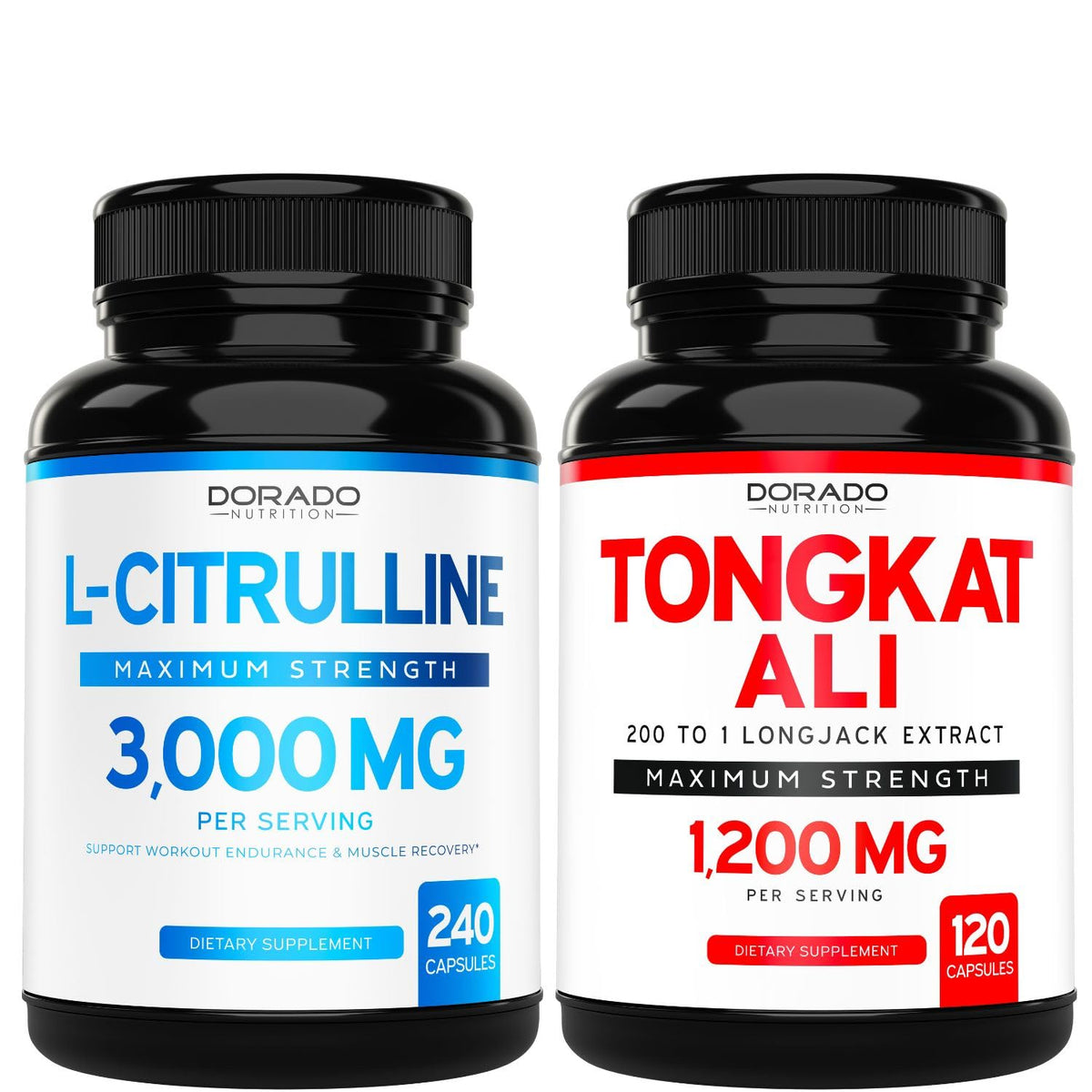 L Citrulline 3000mg & L Arginine Nitric Oxide Supplement 120 Count E2139