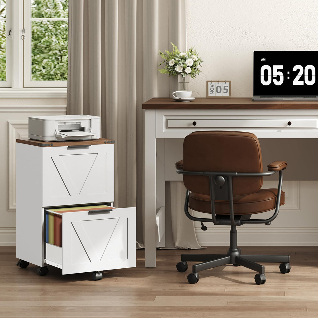 2 Drawers Rolling File Cabinet P49525