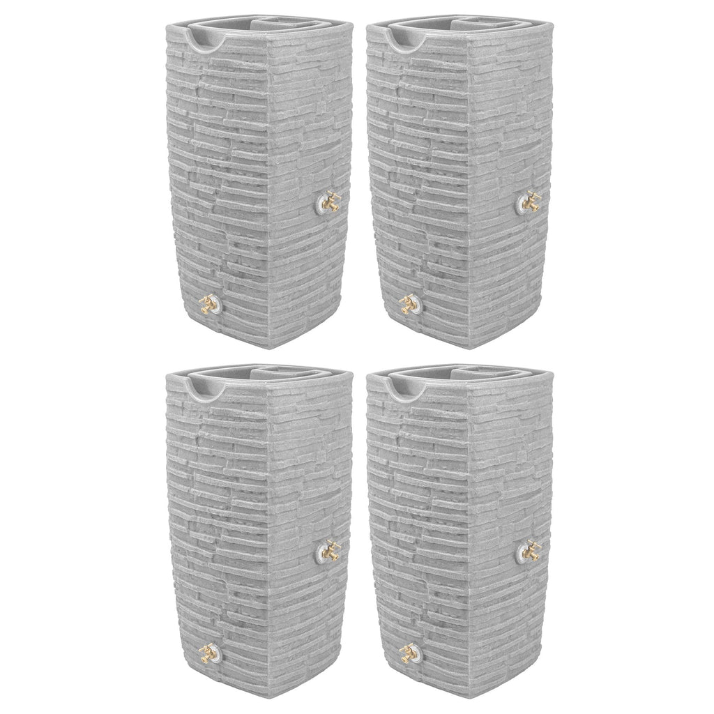 Rain Water Collection Barrel 4 Pack M171
