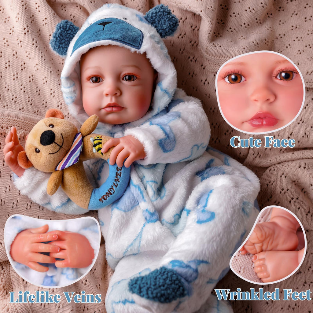 Reborn Baby Dolls with Breathing, Heartbeat, Coos & Conversation P257927