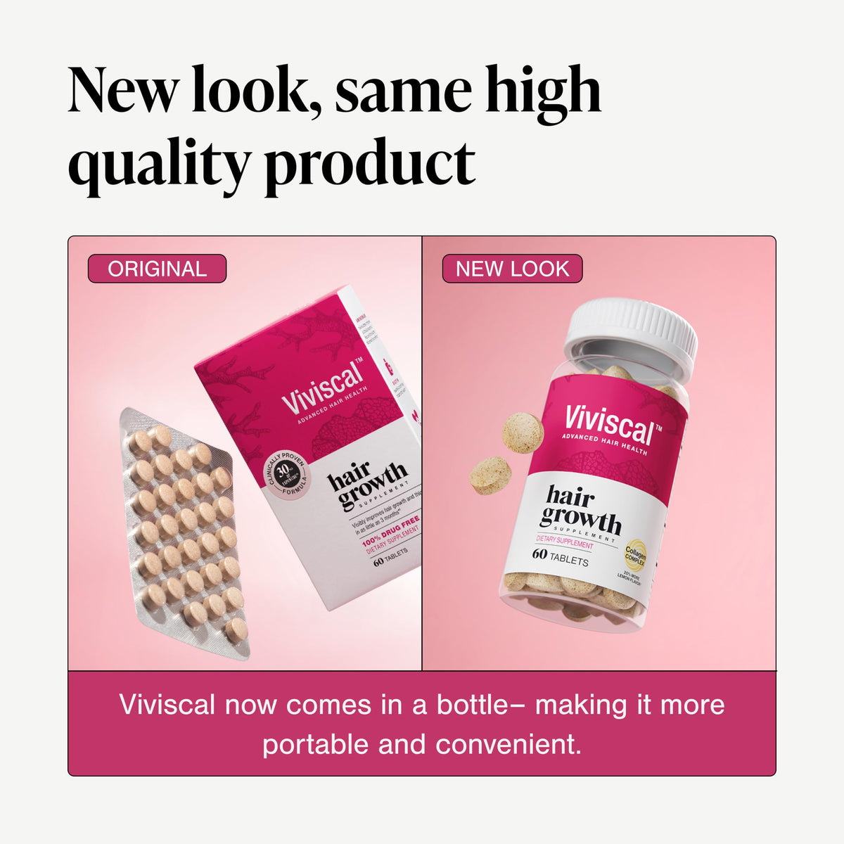 Hair Growth Supplements for Women, 60 Tablets C60797
